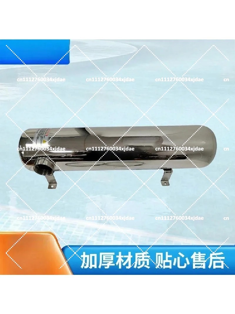Pool Water Heat Exchanger Stainless - RVS zwembad warmtewisselaar voor spa, warm