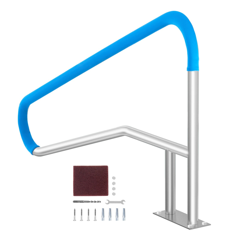 Swimming Pool Safety Handrail Stainless - Zwembadhandrail van roestvrij staal met basisplaat