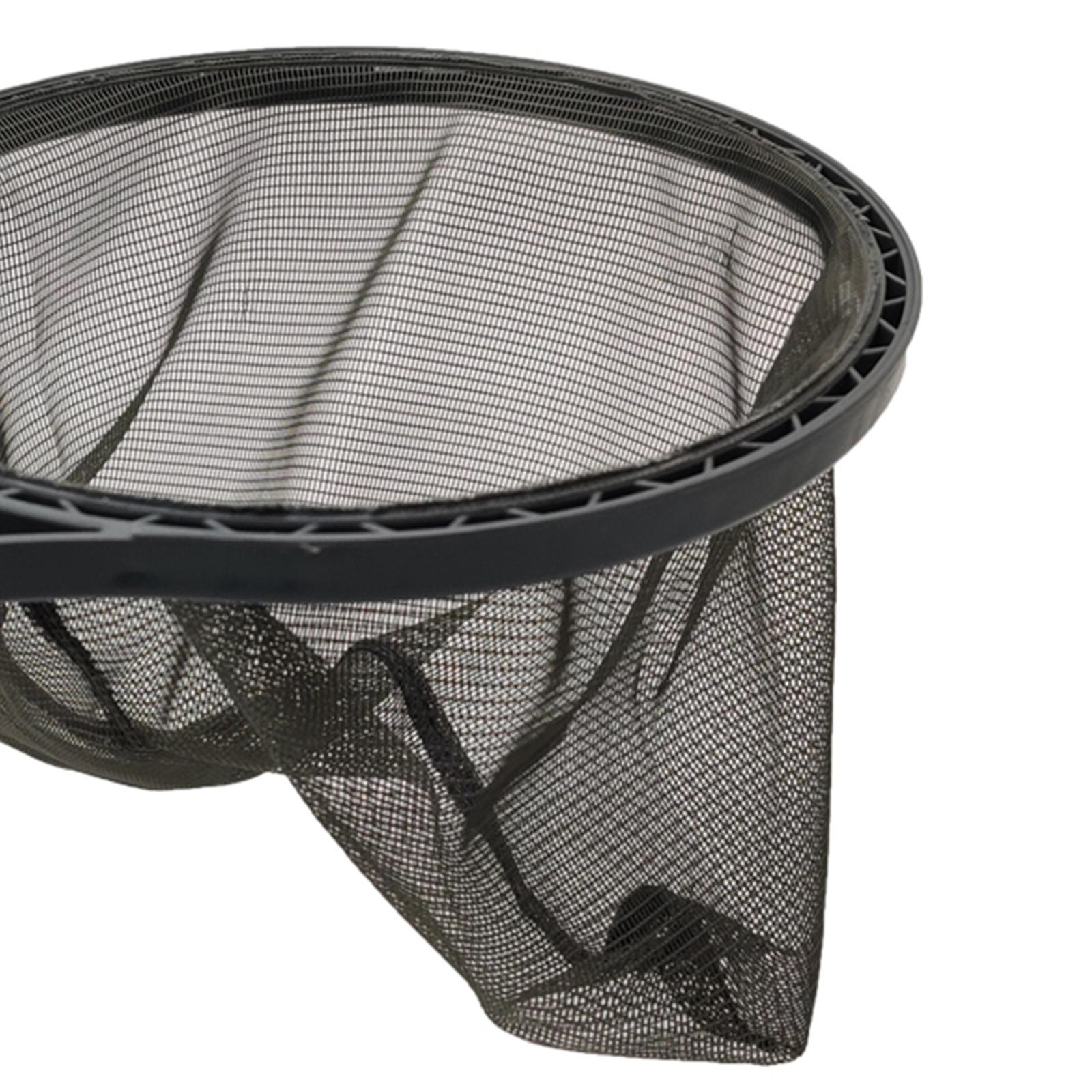 Swimming Pool Skimmer Net Leaf Rake - Zware zwembadskimmernet bladblazer zwart fijnmazig netzakje