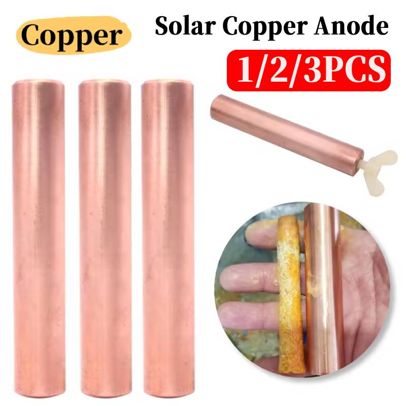 Solar Pool Ionizer Copper Anode - Zonne-koperanode kopervervanging 105x18mm voor zonne-zwembadionisator chloor