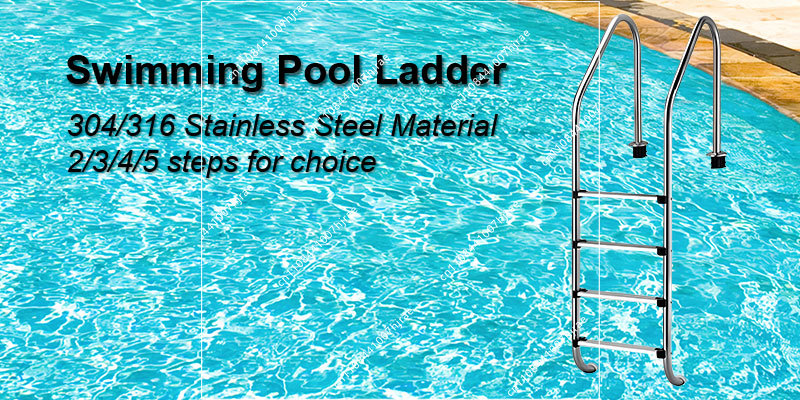 Bovengrondse zwembadtrap SL-se - Swimming Pool Safety Handrail Stainless recensie en prijs