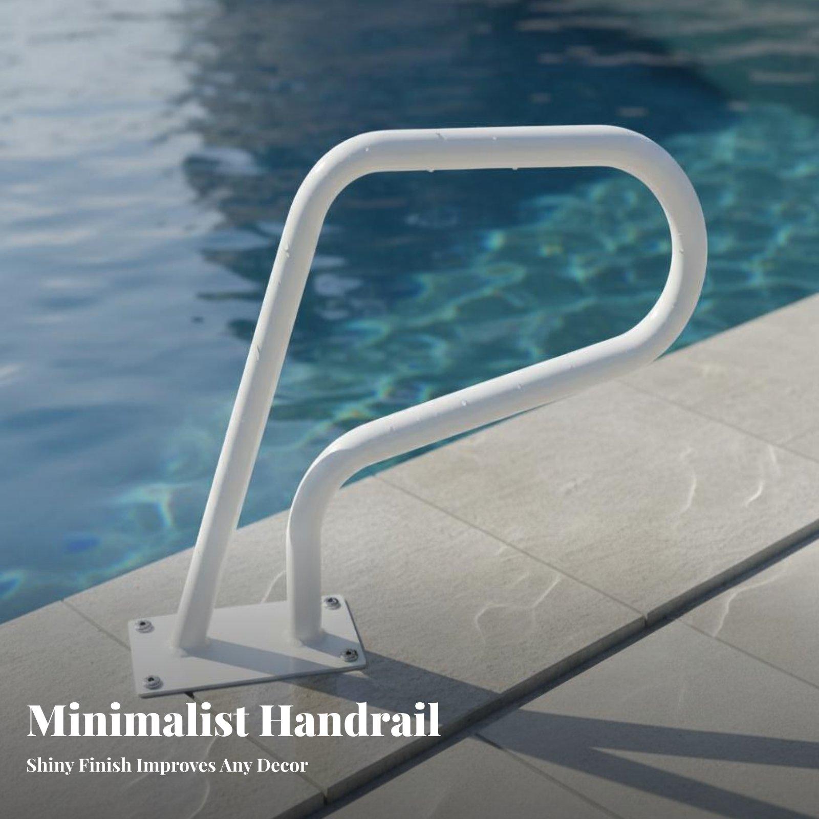 Zwaarbelastbare zwembadleuning - Swimming Pool Safety Handrail Stainless recensie en prijs