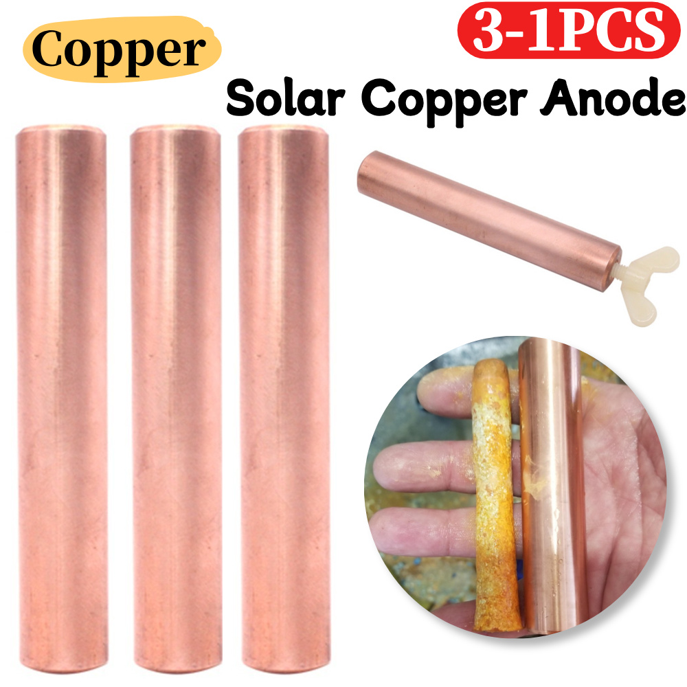 3-1PCS zonne-koperanode voor z - Solar Pool Ionizer Copper Anode recensie en prijs