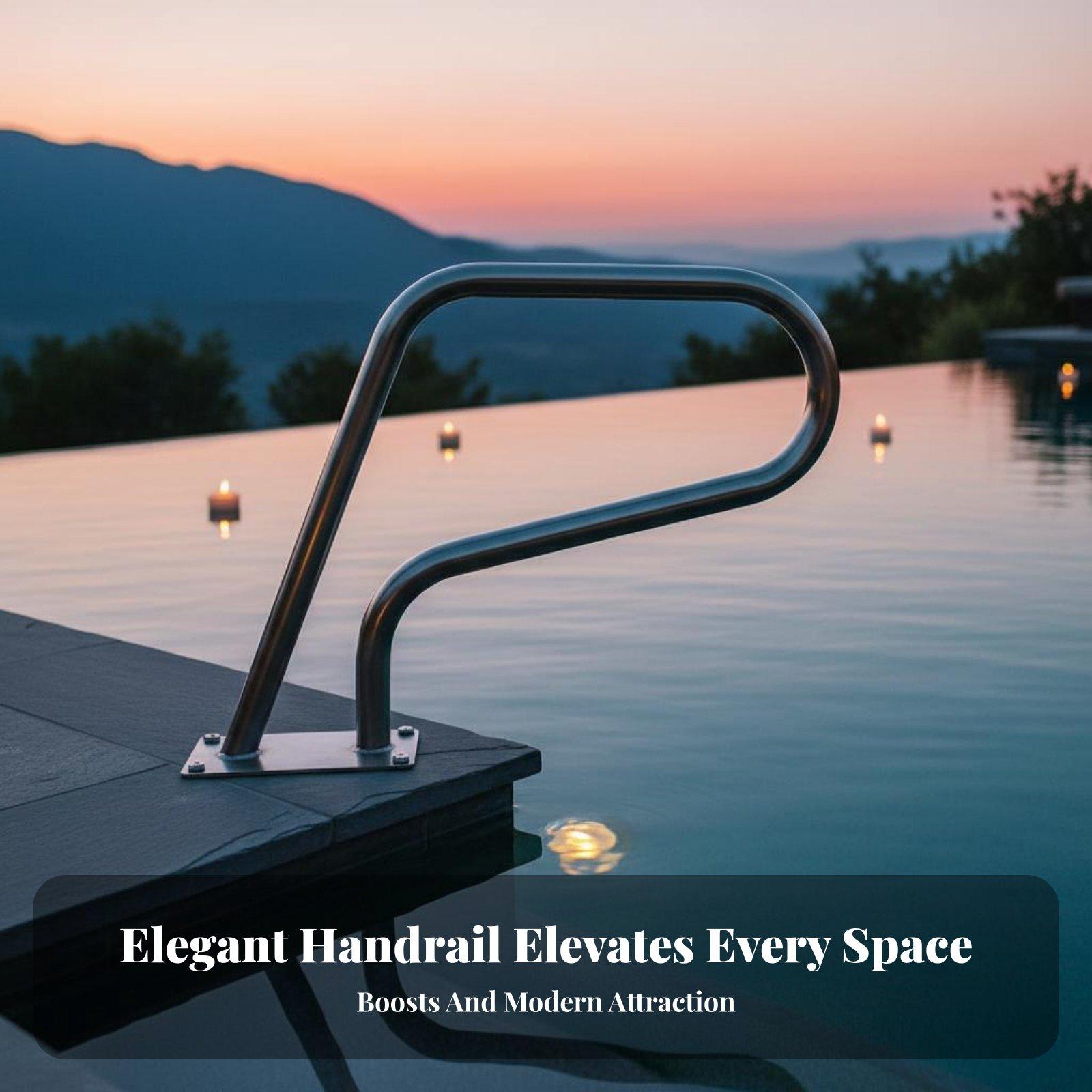 Zwembadveiligheidsleuning van  - Swimming Pool Safety Handrail Stainless recensie en prijs