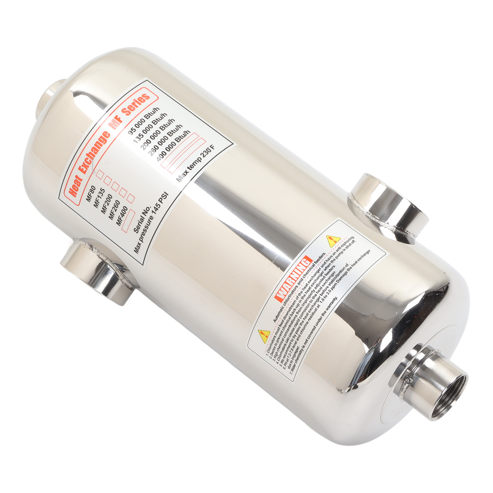 Solar Warmtewisselaar Zwembad  - Pool Water Heat Exchanger Stainless recensie en prijs